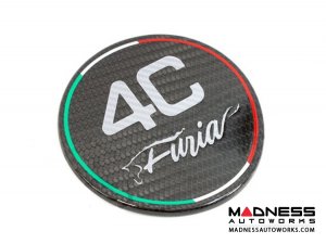 Alfa Romeo 4C Carbon Fiber Fuel Door - Furia
